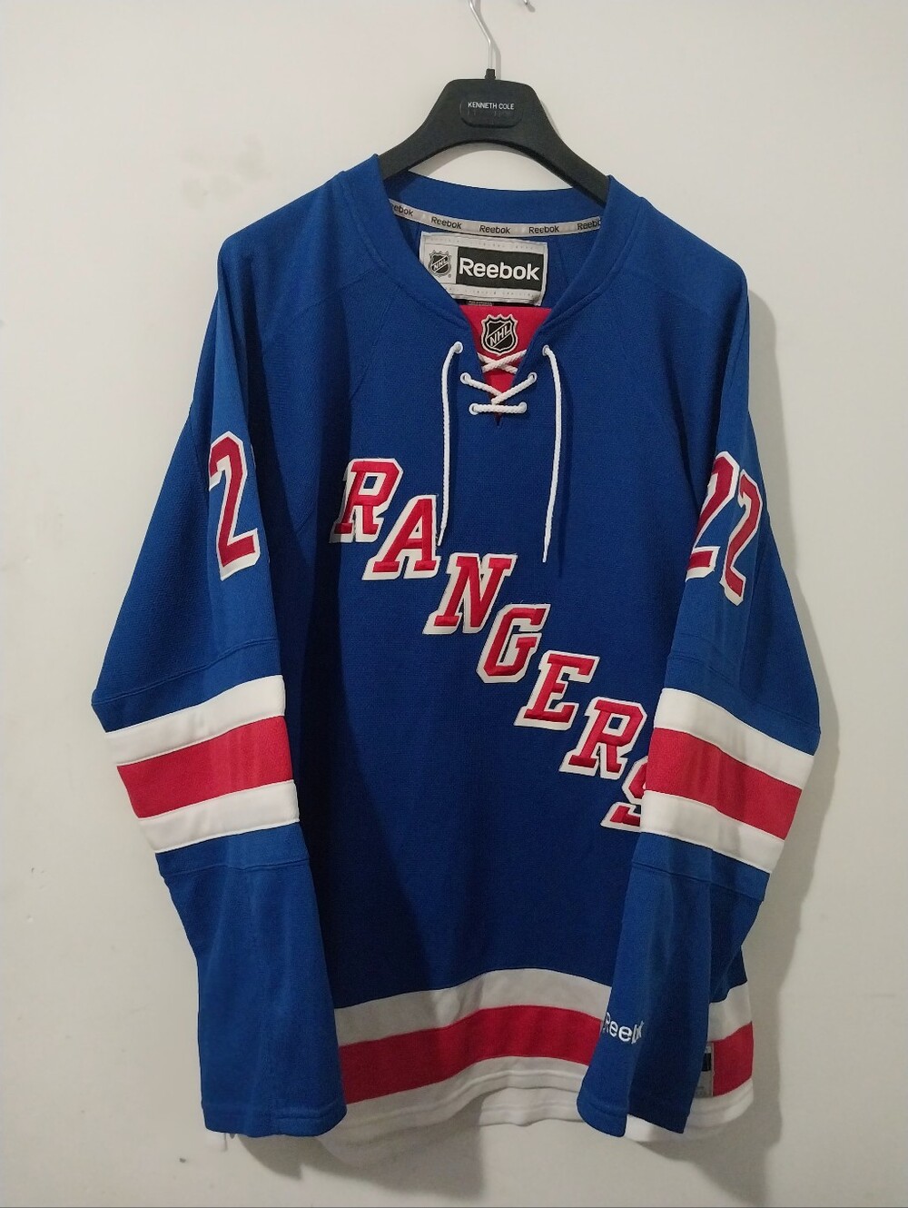 Reebok Vtg. Ny Rangers Brian Boyle Hone Jersey Size 2xl